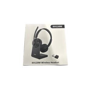 KH120M Wireless Headset, V5.2, 400mAh, Office Call Center Zoom Skype Teams